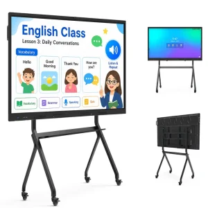 All in One 65 Inch Touch Screen Interactive Smart Board for Education Electronic Whiteboard for Teaching & Writing