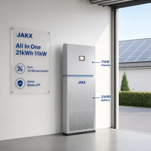 All in One Battery Energy Storage System 21kWh 11kW LiFePO4 Plug and Play Solar UPS Backup Home Solar Battery Supplier