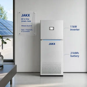 All in One ESS 21kWh LiFePO4 Battery Energy Storage System 11kW Inverter Long Life Alternative Home BESS Distributor