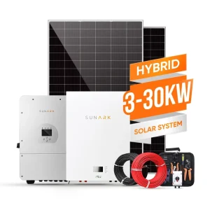 All in One Hybrid Solar Energy System Kit 5Kw 10Kw 20Kw 30Kw 100Kw for Complete Commercial & Home Solar Power Solution