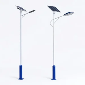 All in One Solar LED Street Light IP65 Auto Light Control High Bright Outdoor Light for Parking Area Farm Countryside Main Road
