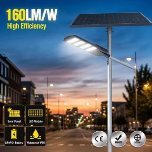 All in One Solar Street Light With Remote Control Light Sensor and Stable Supply for Bulk Distribution Partners