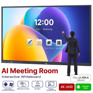 All in one Device Digital Whiteboard 55 65 75 85 86 98 110 Inch Interactive Flat Panel Touch Screen for Conference