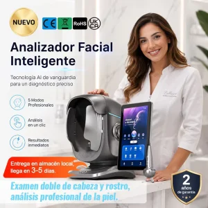 All in one X3 PRO AI Skin Analyzer Face and Scalp Analyzer Skin Moisture and Pigment Analyzer with AI Report for Salon CE