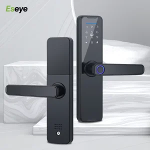 Aluminum Alloy TTLock Smart Keypad Lock Fingerprint IC Card Digital Cloud Security for Aluminum Door Apartment Vacation Rental