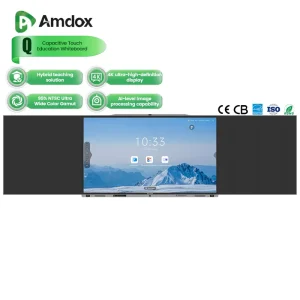 Amdox 75 Inch LCD Display Interactive Smart Board Flat Panel Digital Nano Blackboard Educational Equipment Interactive