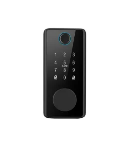 American Standard Smart Lock Wooden Door Fingerprint Dot Lock Automatic Password Key Tuya WiFi Cross Border