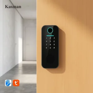 American Style Deadbolt Door Lock Digital Wifi Smart Door Lock for Wooden Doors