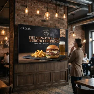 Android 11 Kiosk 32/43/50/55/65 Inch 4K IR Touch Infrared Digital Signage Advertising Display Wall Mounted Interactive Board