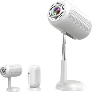 Android 13 WiFi 5G BT Native 720P Adjustable Video Portable Projector Outdoor Smart Home Theater Cinema Movie 4K TV 3D Beamer