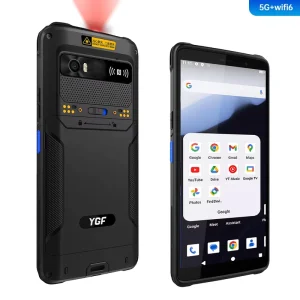 Android 14 Mobile Wireless Portable Handheld Attdendance Terminals Recognition Function and Card Reading NFC Octa core 2.4GHz