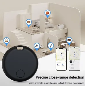 Android Compatible Mini Smart Tag GPS Tracker Key Finder Anti Loss Locator for Wallet Backpack Luggage