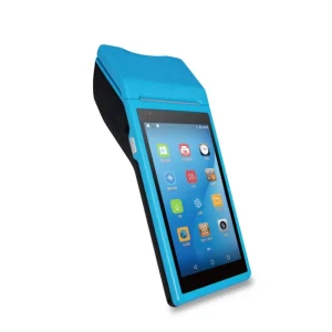 Android Handheld POS Terminal with 58mm Thermal Printer 4G WiFi 5.5 Inch Touch Screen