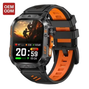 Android Men Smart Watch Big Screen Long Battery Sport Fitness Health Monitor Wireless Call OEM ODM