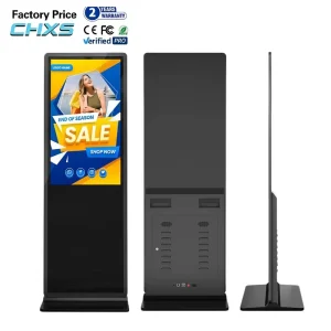 Android Shopping Mall Electronic Digital Signage Advertising Vertical Stand Touch Smart Interactive Screen Totem Display