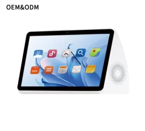 Android Smart Speaker with WiFi Home & Outdoor Portable Use 7 inch Screen Video Calling Battery Powered Touch Control