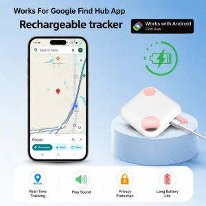 Android Smart Tracker Tag Compatible with Anti-Lost Locator for Wallet Card Holder Bag&Luggage