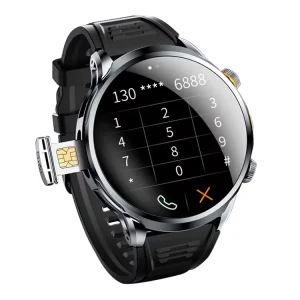 Android Smart Watch 4G Sim Card Slot NFC WiFi GPS Navigation Ram 3gb Rom 32gb 1100mAh Round Mobile Phone Smartwatch with Camera