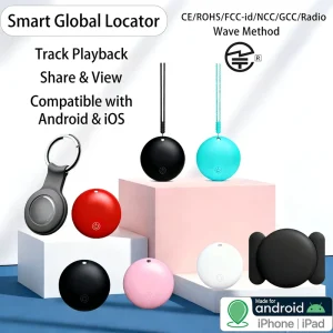 Android and IOS Dual System Compatible Pet Tracker LBS Mini Smart GPS Tracker Private App Stable Tracking Dual System Locator