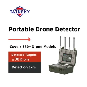 Anti Drone Detector Long Range Handheld 5km Distance Radio Detector De Drones Spectrum Detection Module UAV-Detection Device
