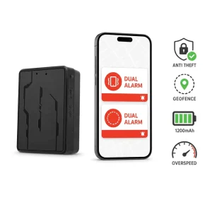 Anti Theft Locator With Vibration And Geofence Alarm Push To Phone 4G LTE 1200mAh Overspeed Alert Real Time Wireless GPS Tracker