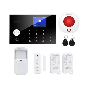 Anti Theft Smart Home Security Alarm Security Kit WIFI GSM Home Automation Burglar Alarm System
