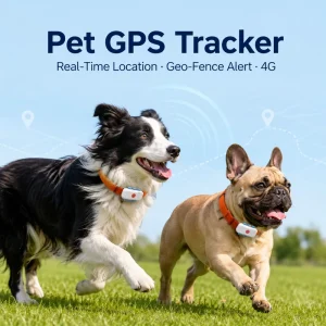 Anti-lost Pet Tracking 4G Real Time Smart GPS Tracker Locator Pet Step Tracker Pet GPS Collar for Dog Hound Cat Animals