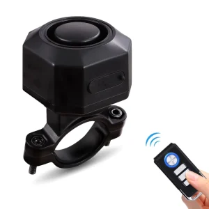 Anti theft Wireless Bicycle Alarm 110dB Loud Horn IP65 Waterproof for Electric Bike Scooter Motor Vehicle Parking Safety