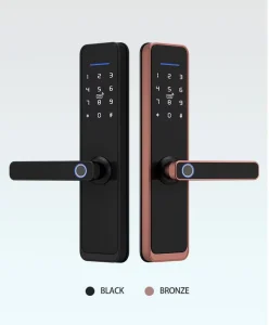 Apartment Smart Door Lock – High Security – Suitable for Wooden and Steel Doors – Aluminum Material – WiFi Network