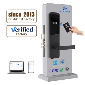 Apartment Smart Hotel Door Lock Card System Wireless Key Card Electron Security Smart Hotel Lock
