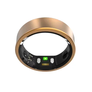 App Control Health Smart Ring R11M Aura Ring Blood Oxygen Sensing Fitness Tracker Sleep IOS Men Women’s Stainless Steel IP68