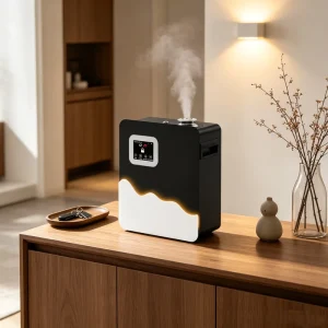 App Controlled Waterless Electric Aroma Diffuser Smart Waterless Essential Oil Diffuser Scent Machine for Home