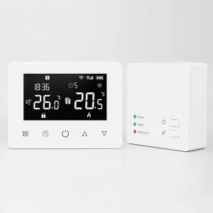 App Programmable Boiler Heating Thermostat Modern Supports Multiple Languages Works Alexa Google Home