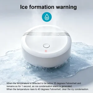 App Smart WiFi Portable ABS Water Leak Sensor Flood Detector Alarm System