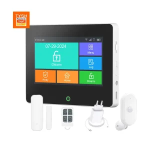 App WiFi GSM Intelligent Internet of Things Home Anti Intruder Alarm System 2G 4G Wireless Smart Security System