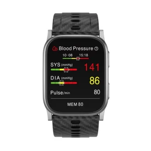 Approved Bluetooh Wearable Medical Grade Connected Body Temperature Blood Pressure Oxygen Heart Rate Smart Watch