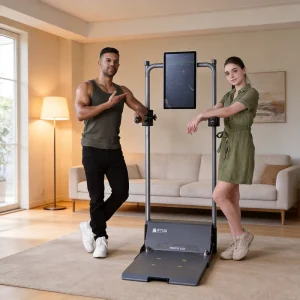 Aptus Gym Monster Trainer Compact Home Fitness Station Smart Adjustable Resistance Training Compact for Home Fitness