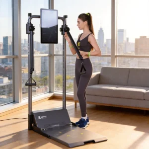 Aptus Multi Fitness Station Smart Weight Adjustment System Foldable Travel Friendly for Full Body Functional Training Gym Master
