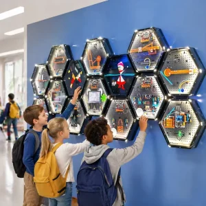 Artificial Intelligence Al Palm Interactive Demonstration Wall Educational Equipment For Schools And Smart Classroom Sets