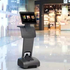 Artificial Intelligence Assistant Pelayan Fully Automatic 13.3″ Touchscreen App Controlled Programmable Robot