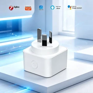 Australia New Zealand Zigbee Smart Plug 3.0 Energy Monitor Dual Relay Double Pole Remote Switch Timer Tuya OEM Manufacturer