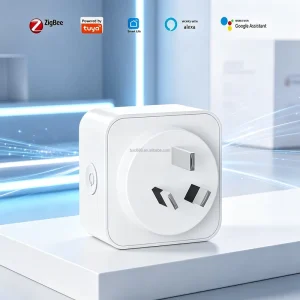 Australia New Zealand Zigbee Smart Plug 3.0 Energy Monitor Dual Relay Double Pole Remote Switch Timer Tuya OEM Manufacturer