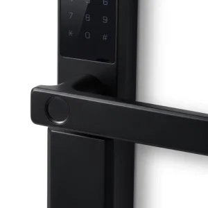 Automatic Anti theft Door Fingerprint Code Card Swiping Smart Lock Memory Card Cloud Storage Wi Fi Enabled Grade C Security Tuya