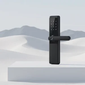 Automatic Anti-theft Door Fingerprint Password Card Swiping Smart Lock with App Wi-Fi Cloud & Memory Card Home Security