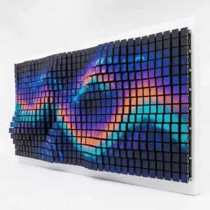 Automatic Moving 1080P 600CD LED Display Wall Remote Content Management 178 Viewing Angle 30000 Hours Lifespan for Indoor