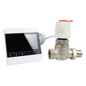 Automatic Smart Modern Thermostat Radiator Valve With Actuator for Room Temperature Control