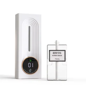 Automatic Spray Rechargeable Battery Portable Plastic Essential Oils Smart Aroma Diffusers for Home Office Hotel