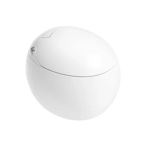 Automatic Toilet Bow Heated Seat S-trap Drainage Floor Mounted Smart Toilet with Easy Operation