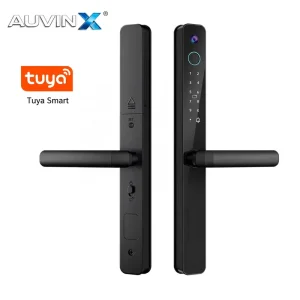 Auvinx Serrure De Porte Intelligente Smart Door Lock Tuya WIFI Fingerprint Password IC Card Outdoor Waterproof Slim Digital Lock