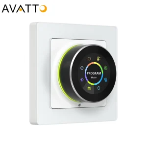 Avatto Tuya Source Factory WT20R Accepts OEM ODM Orders German Compliant Smart Knob Design Thermostat
